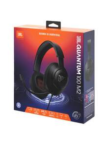 Headset Gaming Over-Ear Berkabel Quantum 100M2, Dilengkapi dengan Suara Khas JBL QuantumSOUND, Jack Headphone 3.5mm, Kompatibel dengan Berbagai Platform, Mikrofon yang Dapat Dilepas, dan Dukungan Mute. - View 10