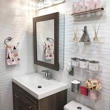 Transparent Acrylic Wall Shelf, Adhesive Floating Shelf, Transparent Wall-Mounted Floating Shelf, Display Rack Suitable For Bathroom, Living Room, Bedroom, Kitchen - Multicolor - View 3