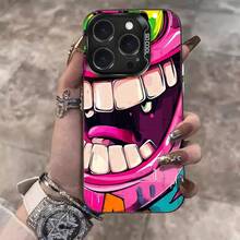 Imagen de dibujos animados Carcasa celular diseño elegante resistente a impactos y rasgos, adaptada paraúltiples modelos como  X,XR,XS y series 11/12/13/14/15/16/17 con todas sus variantes, celulares  gama A y S de diferentes generaciones, dispositivos  Moto E y serie G, además de  y Redmi Note toda la línea, material cómodo ligero, protección completa para teléfonoóvil para uso personal y diario cotidiano - Multicolor 2 - Ver 7