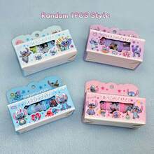 6pcs Lilo & Stitch Cute Anime Stickers, Waterproof DIY Decals, Suitable For Planner, Scrapbook, Laptop, Water Bottle, Skateboard, Car And Helmet. Ideal Birthday Gift, Back To School Stationery, Teacher Gift, Holiday Decoration And DIY Label Supplies - A - View 7