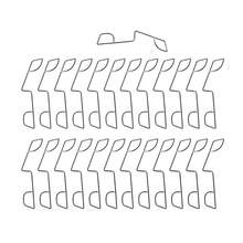 25/50 Pcs Fence Panel Grips Clips, Anti-Rattle Fence Wedges, Noise Reduction Fasteners To Stop Banging For Garden Fence Installation - 25 PCS - View 1