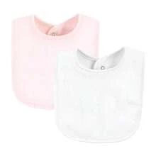 Hudson Baby Unisex BabyDrooler Bib with Waterproof Lining - Borgoña rosado - Ver 5