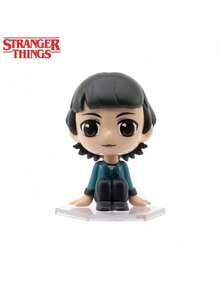 1PC Netflix Officially Licensed Stranger Things Bobble Hero Blind Box -Driven Mystery Box Eleven Mike Dustin Will Lucas Max Characters Random One Figure Model Statue Desktop Decorative Ornament Birthday Party Surprise Gift - Multicolor - View 10