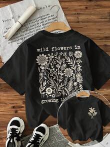 Plus Size T-Shirts - Black - View 1