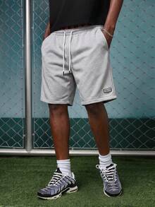 EVRINFINITE Men's Dual Waistband Design Versatile Shorts - Grey - View 8