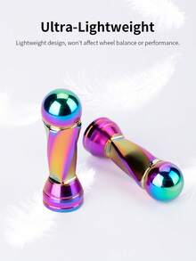 TOSUOD Beautiful Mouth Valve Cap Tire Valve Dust Protection Cap Bicycle Universal Accessory Ideal Choice - Multicolor - View 8