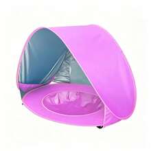 Luxury Portable Beach Tent, Quick-Opening Sun Shelter, Easy To Assemble Waterproof Outdoor Tent, Suitable For Beach, Pool, Water Games, Camping, Picnic, Outdoor Vacation And Summer Leisure Multi-Functional Sun Protection Canopy - Multicolor - View 17