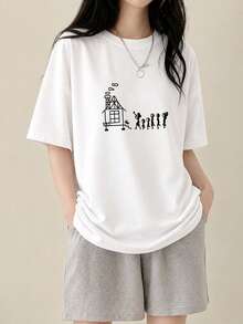 Women T-Shirts - White - View 1