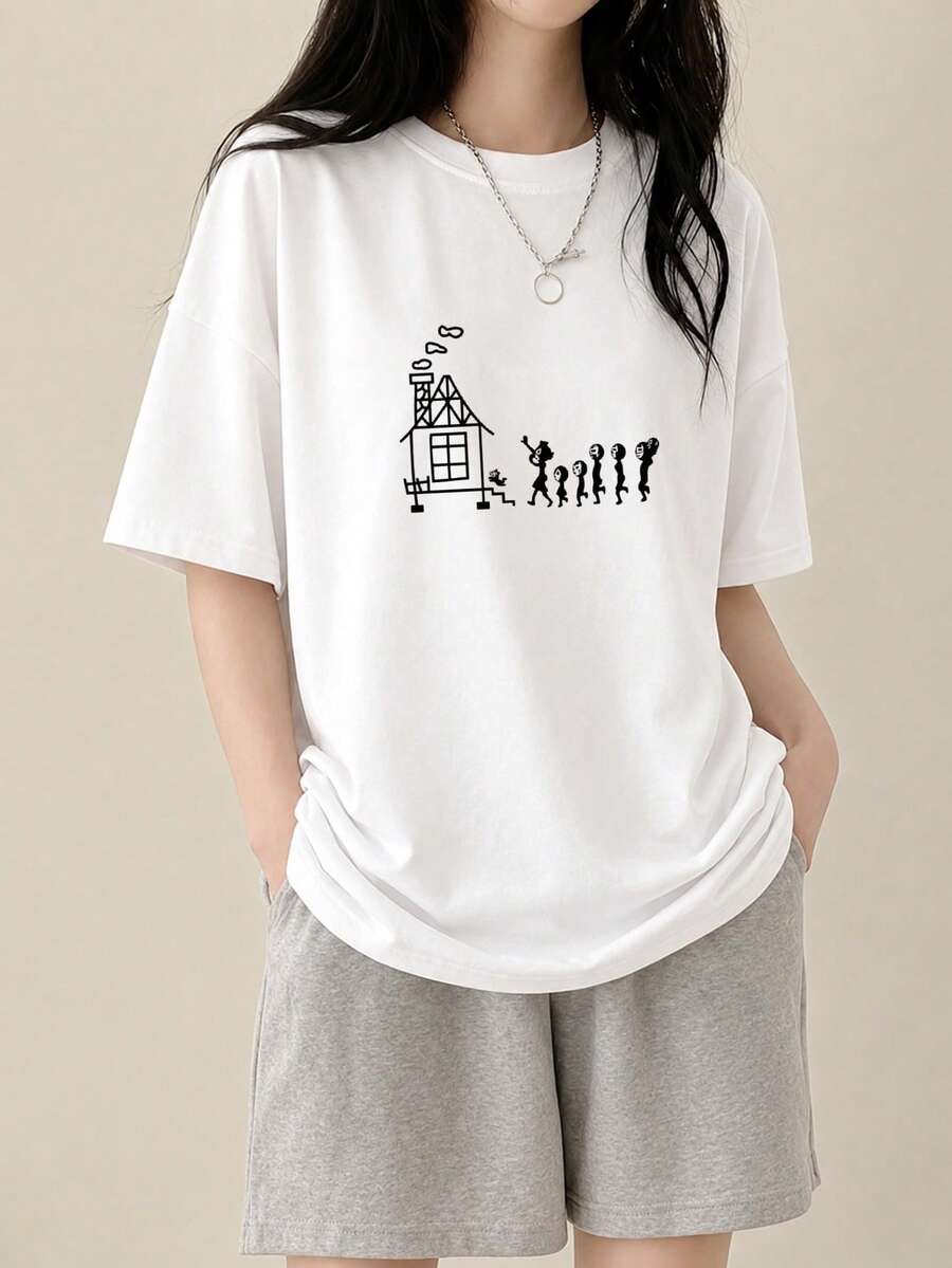 Women T-Shirts - White - View 1