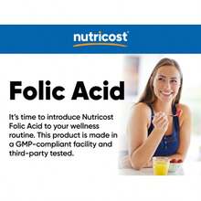 Nutricost Ácido Fólico (Vitamina B9) 1000 Mcg, 240 Cápsulas - Otros - Ver 6