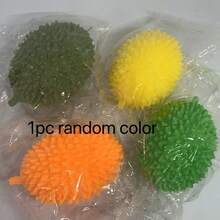 1 món đồ chơi bóp mềm hình quả sầu riêng, cao su mềm không thể bị phá vỡ giúp giảm căng thẳng | Màu ngẫu nhiên, đồ sưu tập giảm căng thẳng cho thanh thiếu niên - Nhiều màu - Xem 9