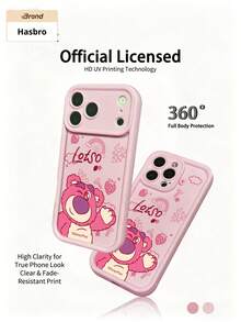 Miniso Funda de teléfono de silicona escalonada Disney, funda de teléfono de verano, regalo de vacaciones, funda de teléfono antideslizante, a prueba de caídas, a prueba de huellas dactilares, compatible con iPhone 17, 17Air, 17pro, 17promax, 11, 12, 13, 14, 15, 16pro, 16promax, 14Plus, 15Plus, 16Plus, 16pro, 16promax, XR. - Rosa - Ver 5