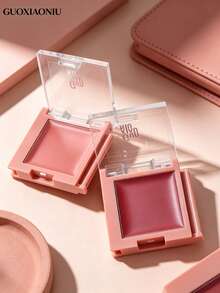 GUOXIAONIU 3-In-1 Multi-Use Makeup Balm, Cream Blush, Eyeshadow & Lip Mud, Buildable Nude Shade - #SweetTea - View 6