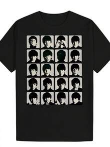 Men T-Shirts - Black - View 1