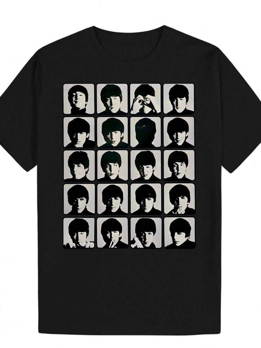 Men T-Shirts - Black - View 1