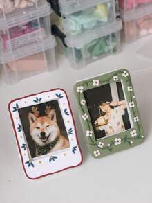 DIY Handmade Picture Frame Clay Mold Tools, Mini Photo Frame Embosser Mold For Ceramic Clay & Soft Pottery, Suitable For Making Photo Frames - Picture Frame Mold - View 7