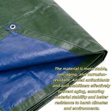 Reinforced Waterproof PE Tarpaulin, 7 Sizes Bicolor Tarp With Metal Grommets, UV, Tear & Weather Resistant, Durable Cover For All-Use Outdoor & Indoor Protection - Two-color Tarpaulin - View 5