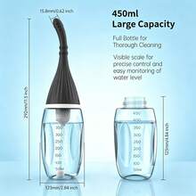 An Electric Vaginal And Anal Irrigator, A Vaginal Anti-Reflux Design Gift, A Universal Enema And Anal Washer For Both Front And Back, A 7-Hole Water Spray, And A Women's Intimate Care Device-These Are Intimate Products That Protect Women's Health. - one-size - View 10