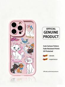 Miniso Disney 矽膠分層手機殼 夏季手機殼 假期禮物手機殼 防滑、防摔、防指紋手機殼 適用於 IPhone 17, 17Air, 17pro, 17promax, 11, 12, 13, 14, 15, 16pro, 16promax, 14Plus, 15Plus, 16Plus, 16pro, 16promax, XR. - 粉色 - 查看 1