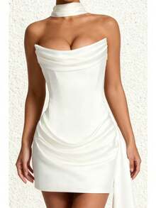 Bridesmaid Dresses - White - View 2