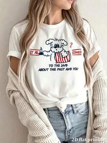 Women T-Shirts - White - View 1