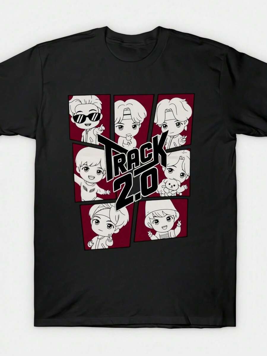 Camisetas de hombre - Negro - Ver 1