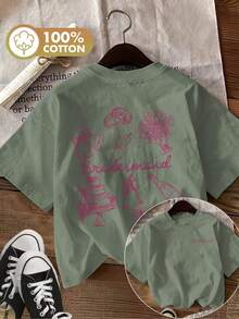 Women T-Shirts - Black - View 8