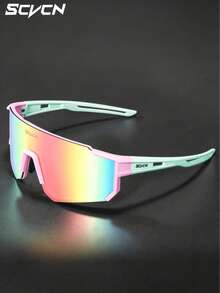 SCVCN Cycling Sports Glasses, Classic Design For Men And Women, Mountain Bike Road Bike Racing Glasses, Outdoor Golf Fishing Climbing Hiking Vacation Camping Accessories - Multicolor - View 2
