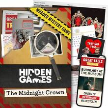 Hidden Object Game: Midnight Crown - Unsolved Mystery - Cold Case Investigation - Play As A Detective, Collect Clues And Evidence To Solve The Crime, Great For Game Nights, Parties, And Date Nights - Multicolor - View 2