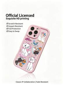 Miniso Disney 矽膠分層手機殼 夏季手機殼 假期禮物手機殼 防滑、防摔、防指紋手機殼 適用於 IPhone 17, 17Air, 17pro, 17promax, 11, 12, 13, 14, 15, 16pro, 16promax, 14Plus, 15Plus, 16Plus, 16pro, 16promax, XR. - 粉色 - 查看 7