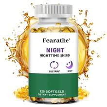 Night Burn Supplement - With Multi-Collagen Complex - 120 Softgels - 1 chai - Xem 6