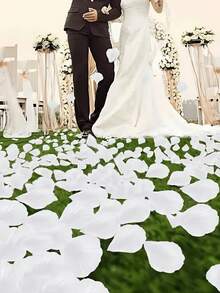 5000pcs Romantic Style Non-Woven Artificial Rose Petals, Handmade Scattered Petals, Suitable For Proposal Party, Valentine's Day Decoration, Wedding Decoration, Room Decoration, Anniversary Decoration, Mother's Day Decoration, Graduation Party Decoration, Home Decoration, Scene Decoration - Multicolor - View 11