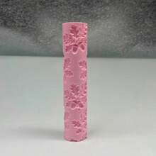 Oak Tree Acorn & Branch Pattern Clay Relief Texture Roller – DIY Pottery Craft Rolling Pin Tool For Polymer Clay, Ceramic Art, Fondant, Cookie Dough, Soft Clay Embossing,Deep Impression, Easy Clean – Ideal For Beginners & Professional Potters - Oak Branches Pink - View 6