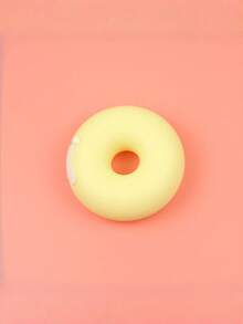 1pc Small Round Tape Dispenser | Tape Cutter | These Tapes Are Perfect For Office Use, Crafts And Gift Wrapping Creative Donut Tape Cutter Korean Stationery Tape Dispenser Invisible Portable Holder Student Learning For Hands - 1pc Yellow - View 7