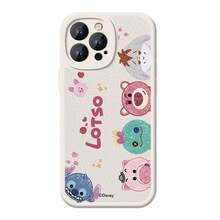 Miniso Funda para teléfono Apple de 17 pulgadas compatible con Disney - Blanco - Ver 1