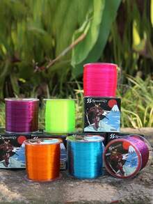 SOUGAYILANG Línea de Pesca de Nylon Monofilamento Material de Nylon Línea de Líder Para Agua Salada y Agua Dulce - Rosa - Ver 10
