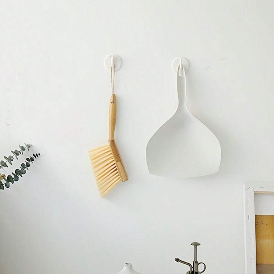 1 Set Sapu dan Pengki Kecil untuk Meja, Set Sikat Sapu Genggam, Termasuk Pengki, Cocok untuk Dapur, Ruang Tamu dan Ambang Jendela, Set Pembersih Lantai Keras