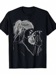 Women T-Shirts - Black - View 1