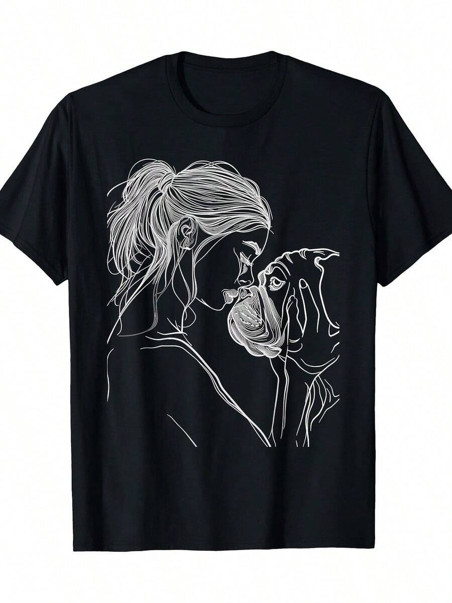 Women T-Shirts - Black - View 1