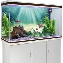 Sun Pattern Aquarium Background Painting, Aquarium Background Sticker, Reptile Cage Background Sticker, Self-Adhesive Front Sticker, Fish Tank Landscape Decoration, Aquarium Decor - A - View 7