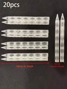 Transparent Plastic Anti-Root Rot Plant Ventilation Pipe System, Enhances Root Air Circulation, Lightweight Geometric Design, Suitable For Indoor And Outdoor Potted Plants - Multiple Styles - View 13