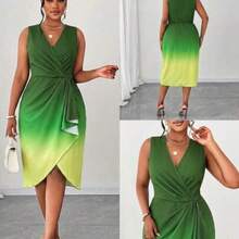Plus Size Bodysuits - Olive Green - View 1