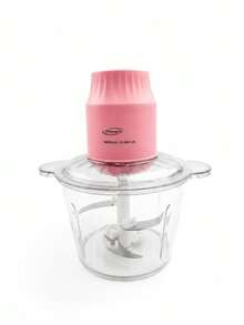3L Crystal Food Processor, Elegant Chopper - Pink - View 7