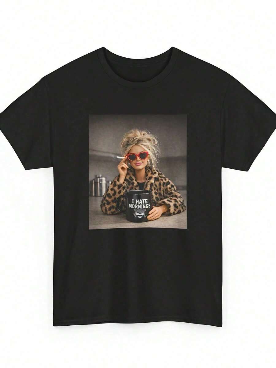 Women T-Shirts - Black - View 1