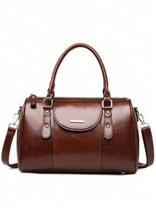 High Quality PU Leather Purses Handbags For Women Luxury Designer Shoulder Crossbody Bag 2026 New Ladies Messenger Bags - Brown - View 3