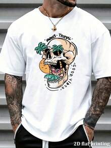 Men T-Shirts - White - View 1