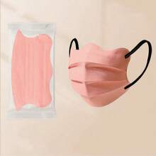 10pcs Disposable Face Masks For Women, Multi-Color, Fashionable, Breathable, UV Protection - Multicolor - View 14