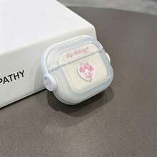 三麗鷗 My Melody 粉色蝴蝶結 AirPods Pro 保護殼 可愛日系透明防震殼 附旋轉支架 適用於 AirPods 1/2/3/4 及 Pro/Pro 2 代 新版 AirPods Pro 3 聖誕襪小禮物 送女友 - transparent - 查看 1