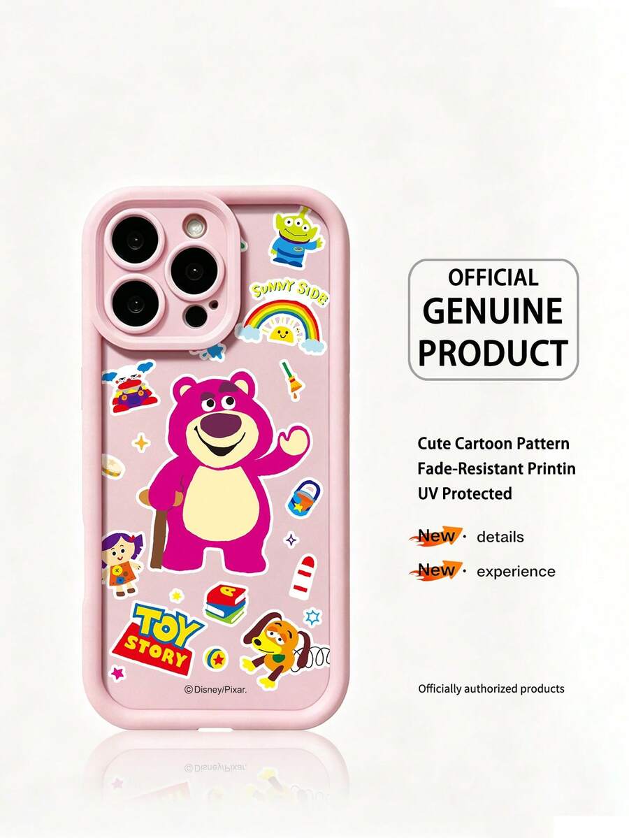 Miniso 迪士尼矽膠分層手機殼 夏季手機殼 假期禮物手機殼 防滑、防摔、防指紋手機殼 適用於 IPhone17, 17Air, 17pro, 17promax, 11, 12, 13, 14, 15, 16pro, 16promax, 14Plus, 15Plus, 16Plus, 16pro, 16promax, XR. - 粉色 - 查看 1