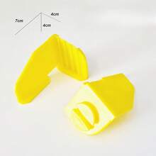 4pcs Masonry Line Anchor Corner Brackets, Plastic Bricklaying Tools, Brick Laying Tools, Used To Fix Lines At Brick/Block Corners, - A - View 10